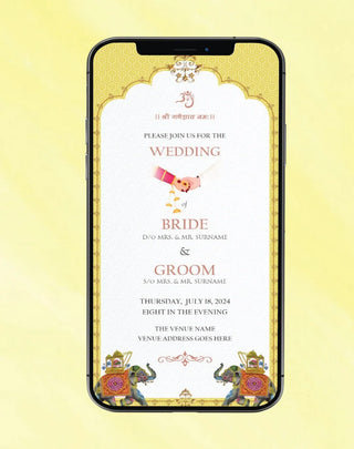 Elegant Wedding Invitation