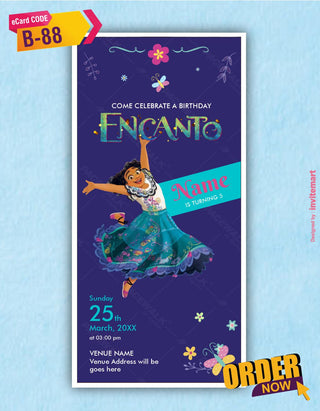 Encanto Birthday Invitation