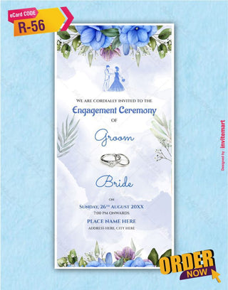 Engagement Ceremony Invitation Templates