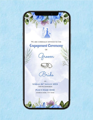 Engagement Ceremony Invitation Templates