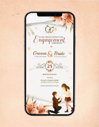 Engagement Invitation Template 