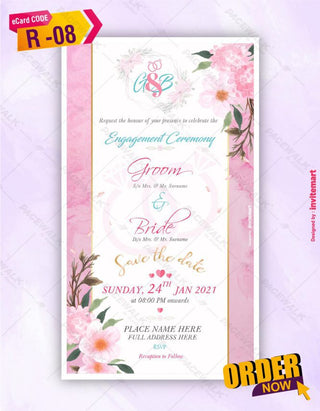 Engagement Invitation Card 