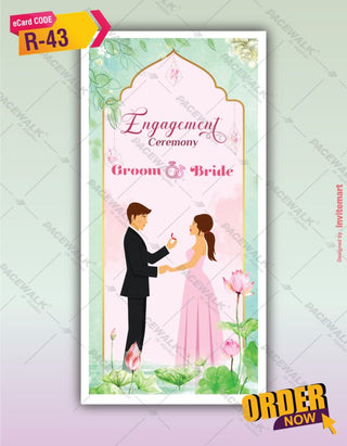 Engagement Invitation PDF Cards