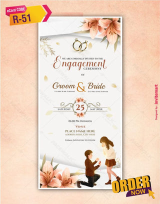 Engagement Invitation Template 