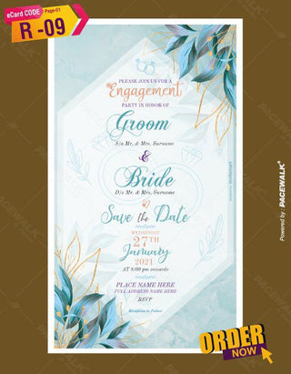 Engagement Invite Card