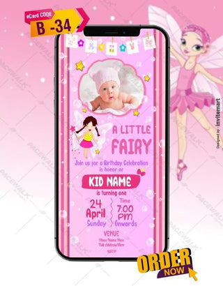 Fairy Invitations For Birthday |