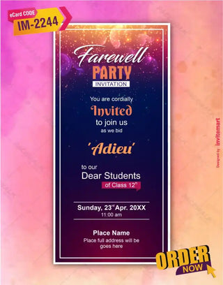 Farewell Party Invitation 