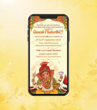 Ganesh Chaturthi Invitation Video