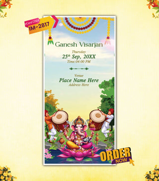 Ganesh Chaturthi Invitation Video