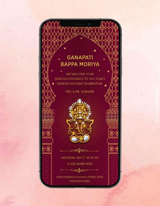 Ganpati Invitation