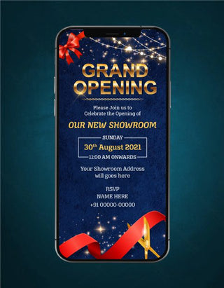 Grand Opening Invitation Templates |