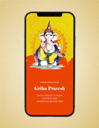 Griha Pravesh Invitation Templates