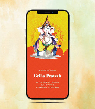 Griha Pravesh Invitation Video 