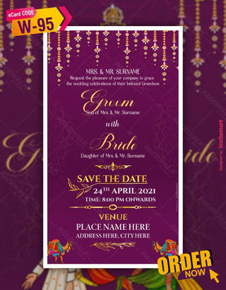 Hindu Wedding Invitation Templates |