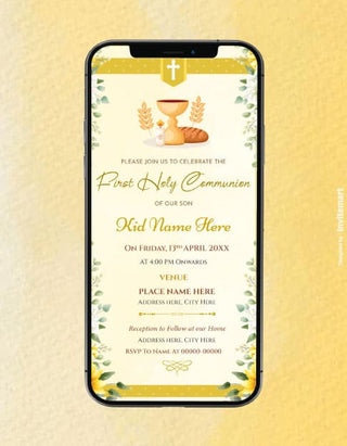 Holy Communion Card