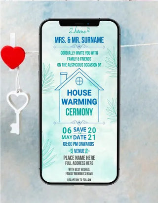 House Warming Ceremony Invitation