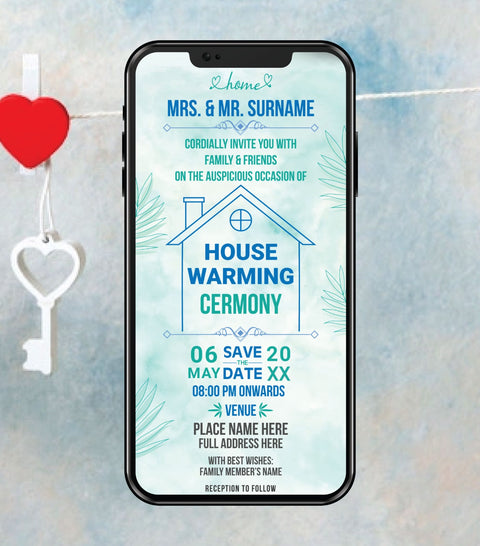 House Warming Ceremony Invitation