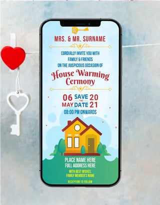 Housewarming Ceremony Invitations