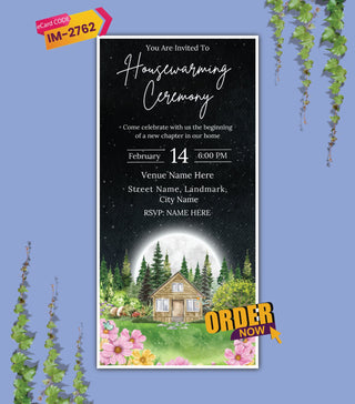 Housewarming Ceremony Card