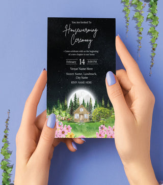 Housewarming Ceremony Card