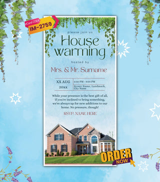 Housewarming E-Invite