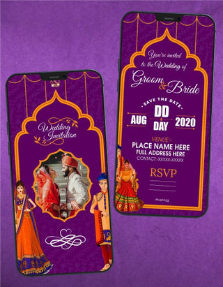 Indian Wedding Invitation ECard 