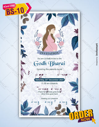 Indian Baby Shower Invitations