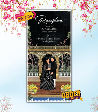 Indian Caricature Wedding Invitation Video