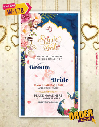 Indian Save the Date Card Online 