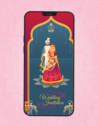 Indian Traditional Wedding Invitation Video 