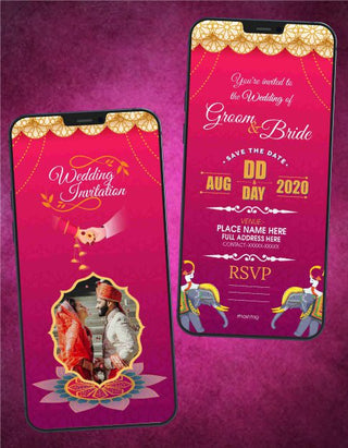 Indian wedding Invite