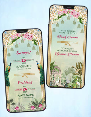 Kerala Wedding Invitation 