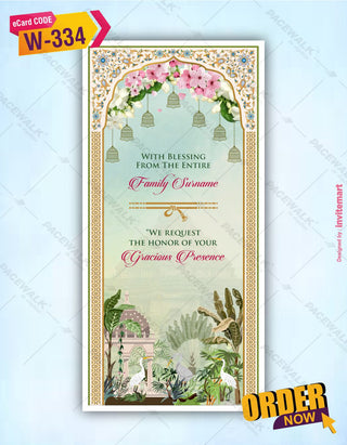 Kerala Wedding Invitation 6