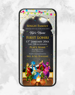 Lohri Card 