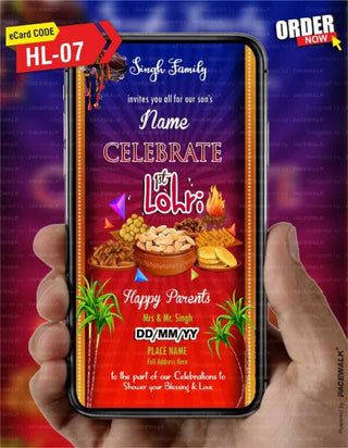 Lohri invites For Mobile