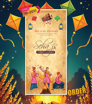 Lohri Invitation Card Video 