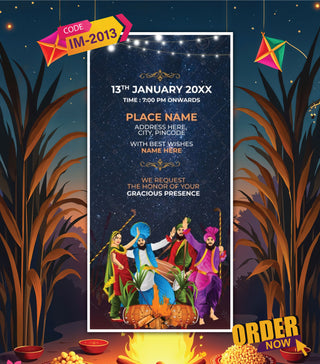 Lohri Invitation Video For Whatsapp