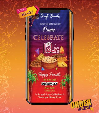 Lohri Invites for Mobile