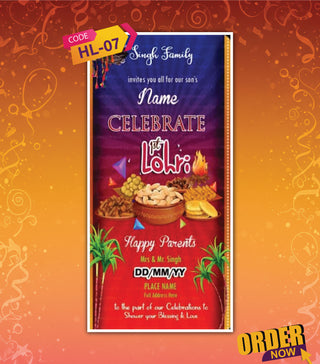 Lohri Invites for Mobile