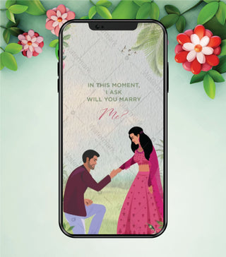 Love Story Engagement Invitation Video 