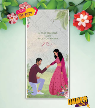 Love Story Engagement Invitation Video 