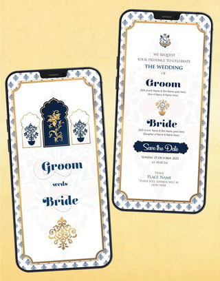 Luxury Wedding Invitation Card