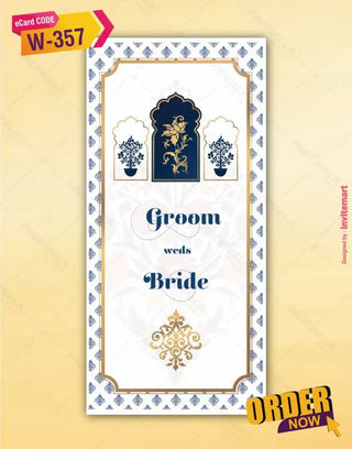 Luxury Wedding Invitation Card