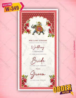 Maharashtrian Wedding Invitation