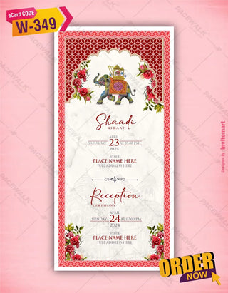 Maharashtrian Wedding Invitation