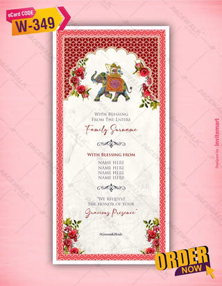 Maharashtrian Wedding Invitation