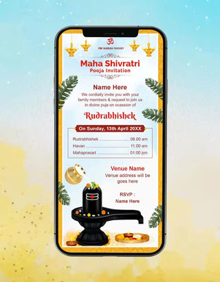 Mahashivratri Rudrabhishek Puja eCard