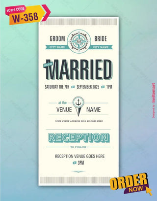 Marriage Invitation Card