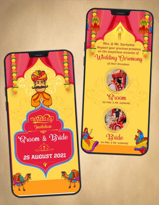 Marwari Wedding Invitation