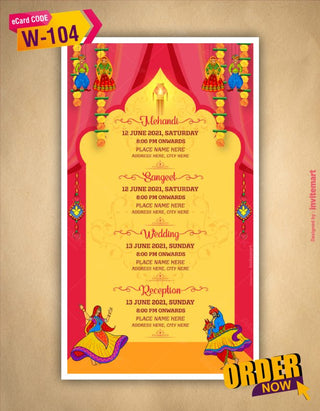 Marwari Wedding Invitation